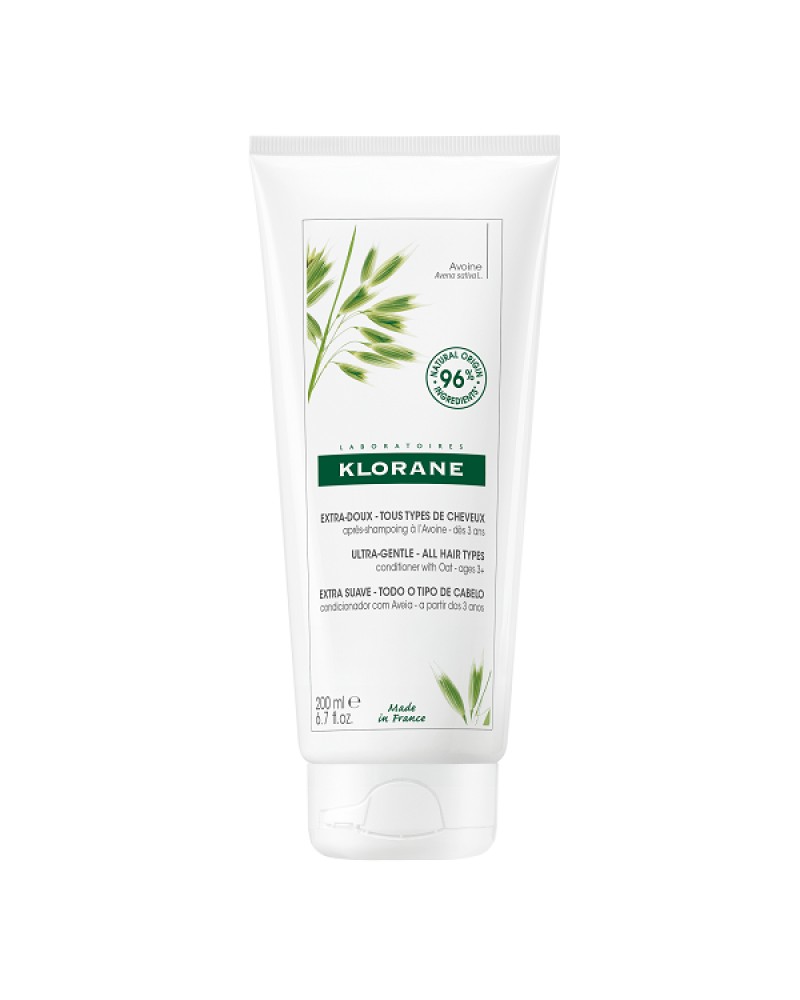 KLORANE ULTRA-GENTLE CONDITIONER WITH OAT ALL HAIR TYPES 200ML