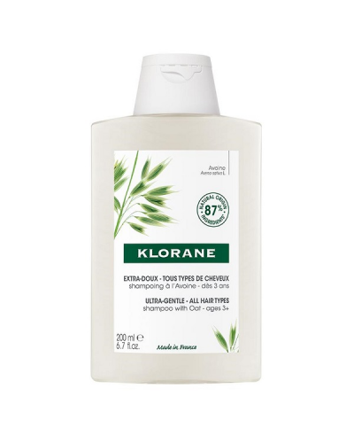 KLORANE AVOINE ULTRA-GENTLE SHAMPOO WITH OAT ALL HAIR TYPES 200ML