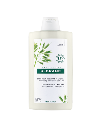 KLORANE AVOINE ULTRA-GENTLE SHAMPOO WITH OAT ALL HAIR TYPES 400ML