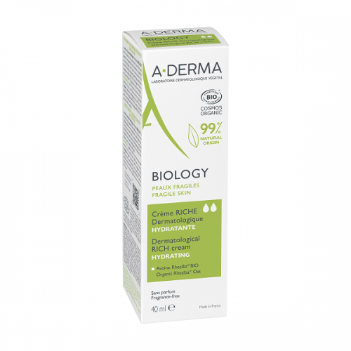 ADERMA BIOLOGY HYDRATING RICH CREAM 40ML