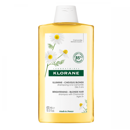 KLORANE BRIGHTENING SHAMPOO WITH CHAMOMILE BLONDE HAIR 400ML