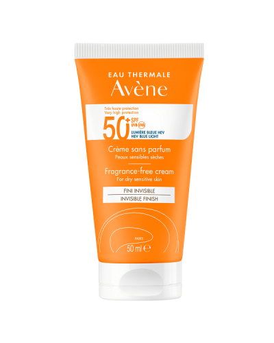 AVENE SUN FRAGRANCE-FREE CREAM spf50+ INVISIBLE FINISH 50ml