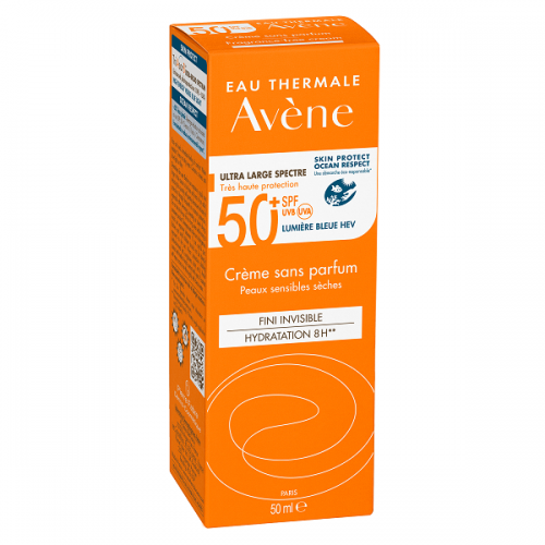 AVENE SUN FRAGRANCE-FREE CREAM spf50+ INVISIBLE FINISH 50ml