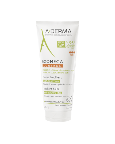 ADERMA EXOMEGA CONTROL ANTI-SCRATCHING EMOLLIENT BALM 200ML