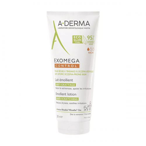 ADERMA EXOMEGA CONTROL ANTI-SCRATCHING EMOLLIENT LOTION 200ML