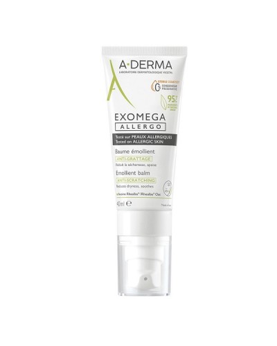 ADERMA EXOMEGA ALLERGO ANTI-SCRATCHING EMOLLIENT BALM 40ML