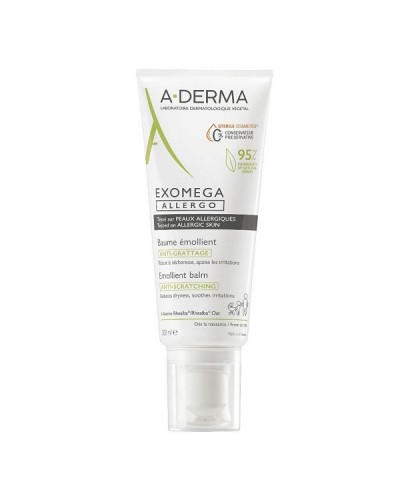 ADERMA EXOMEGA ALLERGO ANTI-SCRATCHING EMOLLIENT BALM 200ML