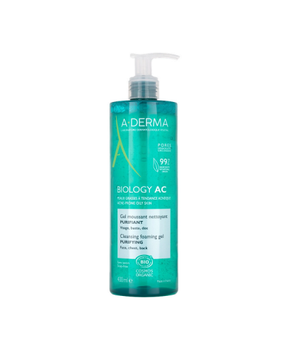 ADERMA BIOLOGY AC PURIFYING CLEANSING FOAMING GEL 400ML