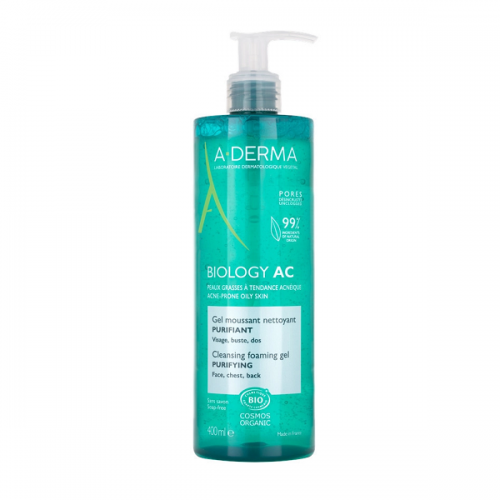 ADERMA BIOLOGY AC PURIFYING CLEANSING FOAMING GEL 400ML