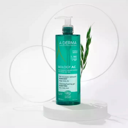 ADERMA BIOLOGY AC PURIFYING CLEANSING FOAMING GEL 400ML