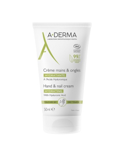 ADERMA HYDRATING HAND & NAIL CREAM 50ML