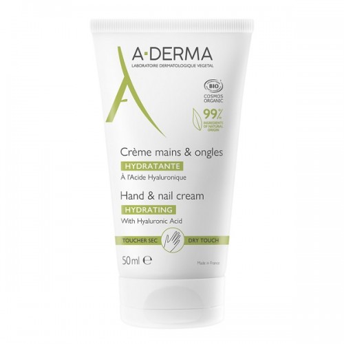 ADERMA HYDRATING HAND & NAIL CREAM 50ML