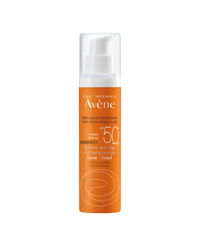 AVENE SUN SOLAIRE ANTI-AGE DRY TOUCH Spf50+ TINTED 50ml