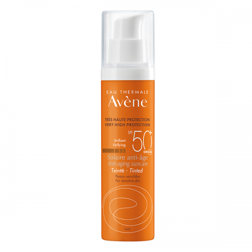 AVENE SUN SOLAIRE ANTI-AGE DRY TOUCH Spf50+ TINTED 50ml