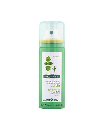 KLORANE ORTIE OIL CONTROL DRY SHAMPOO WITH NETTLE OILY HAIR 50ML