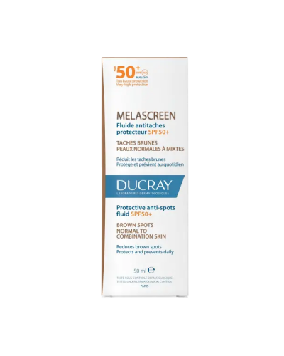 DUCRAY MELASCREEN PROTECTIVE ANTI-SPOTS FLUID SPF50+ FOR NORMAL TO COMBINATION SKIN 50ML