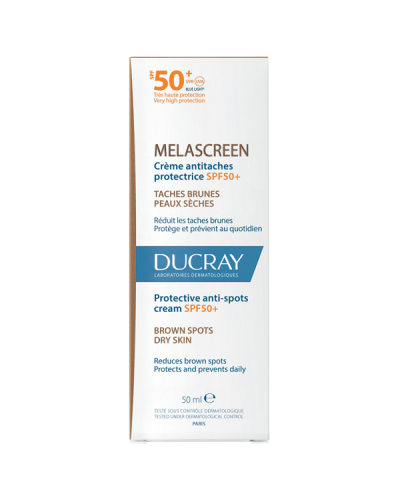 DUCRAY MELASCREEN PROTECTIVE ANTI-SPOTS CREAM SPF50+ 50ml