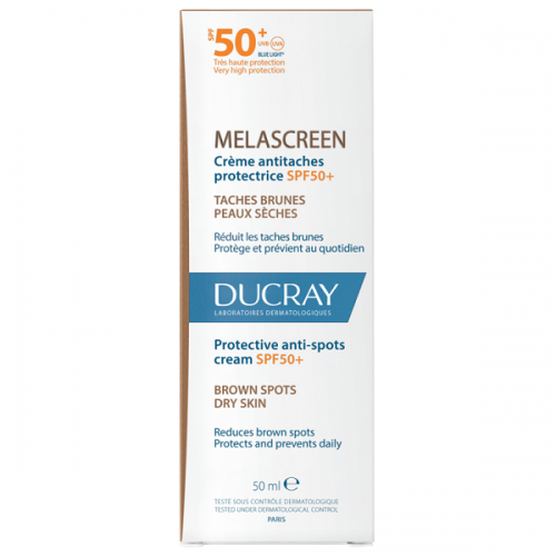 DUCRAY MELASCREEN PROTECTIVE ANTI-SPOTS CREAM SPF50+ 50ml