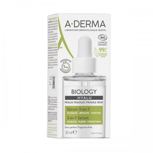 ADERMA BIOLOGY HYALU 3 IN 1 SERUM 30ML