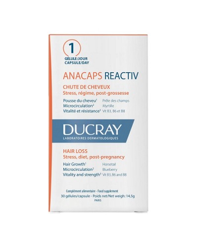 DUCRAY ANACAPS REACTIV 30caps