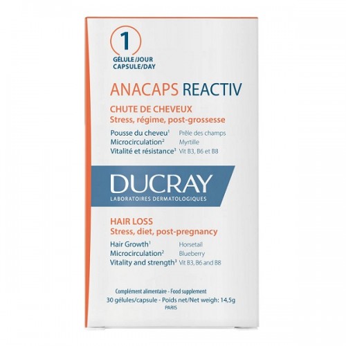DUCRAY ANACAPS REACTIV 30caps