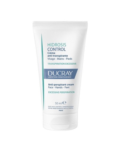 DUCRAY HIDROSIS CONTROL ANTI-PERSPIRANT CREAM 50ML