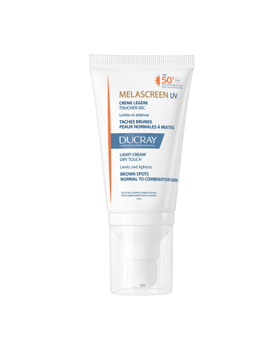 DUCRAY MELASCREEN PROMO PROTECTIVE ANTI-SPOTS FLUID SPF50+ FOR NORMAL TO COMBINATION SKIN 2 x 50ML