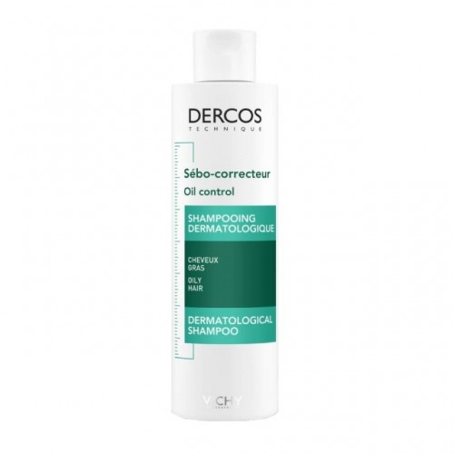 VICHY DERCOS SEBO-CORRECTEUR OIL CONTROL ΣΑΜΠΟΥΑΝ ΓΙΑ ΛΙΠΑΡΑ ΜΑΛΛΙΑ 200ML