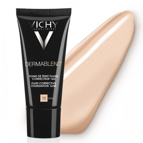 VICHY DERMABLEND FLUIDE CORRECTIVE FOUNDATION SPF35 No 15 OPAL 30ML