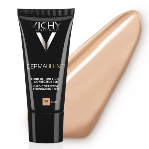VICHY DERMABLEND FLUIDE CORRECTIVE FOUNDATION SPF35 No 35 SAND 30ML