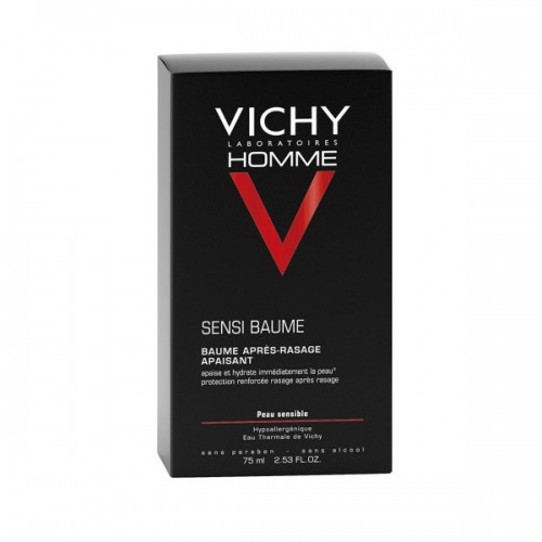 VICHY HOMME SENSI BAUME AFTER SHAVE BALM 75ML