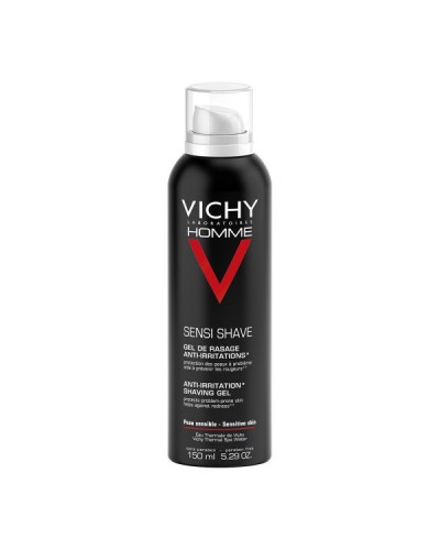 VICHY HOMME SENSI SHAVE ANTI-IRRITATIONS SHAVING GEL 200ML