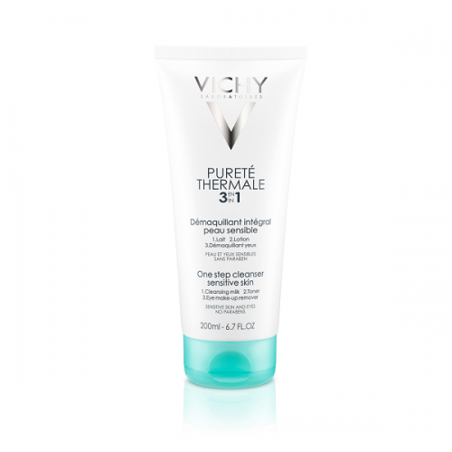 VICHY PURETE THERMALE 3 IN 1 ONE STEP CLEANSER FOR SENSITIVE SKIN 200ML