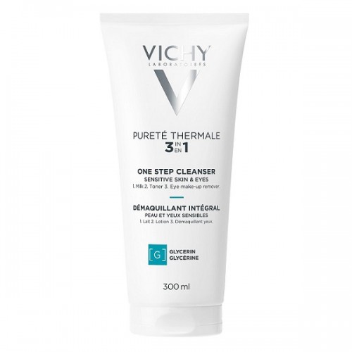 VICHY PURETE THERMALE 3 IN 1 ONE STEP CLEANSER FOR SENSITIVE SKIN 300ml