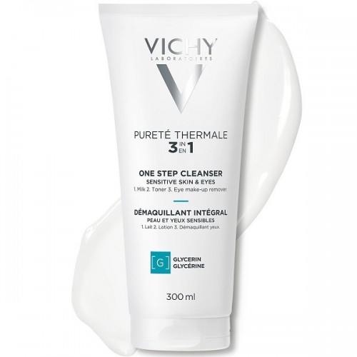 VICHY PURETE THERMALE 3 IN 1 ONE STEP CLEANSER FOR SENSITIVE SKIN 300ml