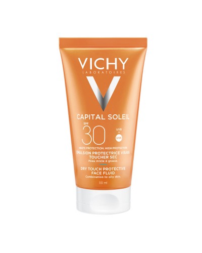 VICHY CAPITAL SOLEIL DRY TOUCH FACE FLUID SPF30 50ML