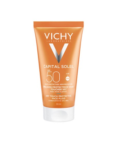 VICHY CAPITAL SOLEIL DRY TOUCH FACE FLUID SPF50 50ML