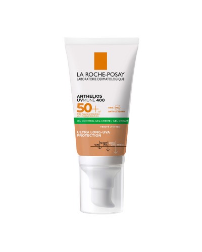 LA ROCHE POSAY ANTHELIOS UVMUNE 400 OIL CONTROL GEL CREAM SPF50+ TINTED 50ML