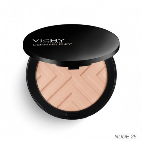 VICHY DERMABLEND COVERMATTE COMPACT POWDER FOUNDATION SPF25 No 25 NUDE 9.5GRG