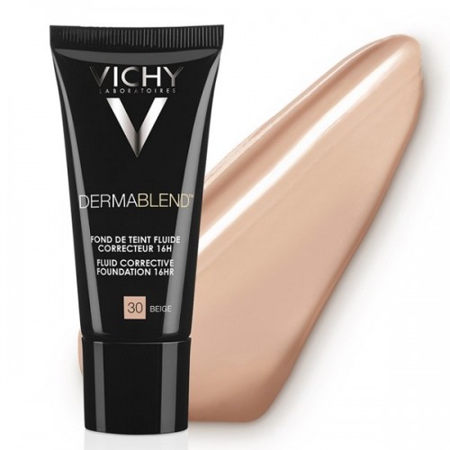 VICHY DERMABLEND FLUIDE CORRECTIVE FOUNDATION SPF35 No 30 BEIGE 30ML