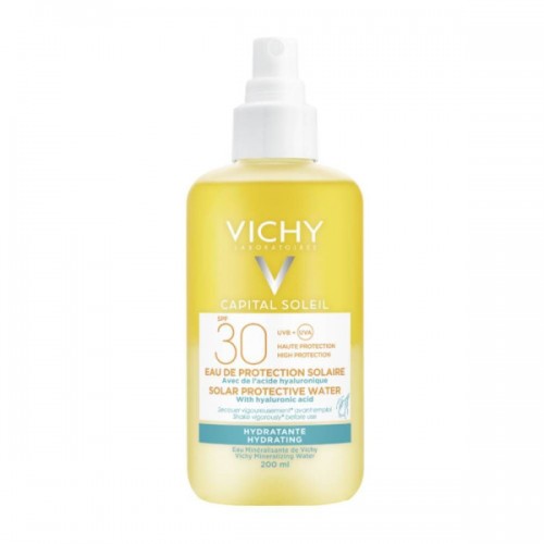 VICHY CAPITAL SOLEIL HYDRATING SOLAR PROTECTIVE WATER SPF30 200ML