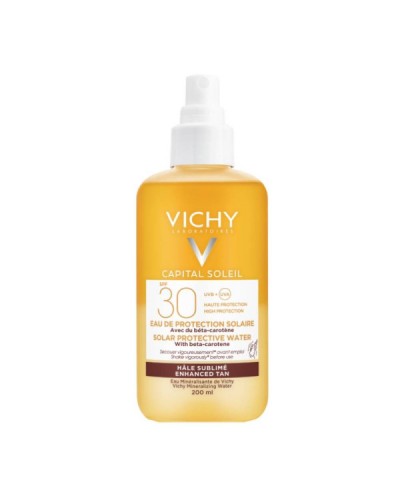 VICHY CAPITAL SOLEIL ENHANCED TAN SOLAR PROTECTIVE WATER SPF30 200ML