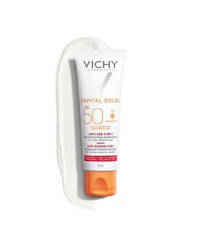 VICHY CAPITAL SOLEIL ANTI-AGEING 3 IN 1 SPF50 50ML