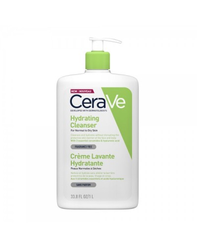 CERAVE HYDRATING CLEANSER 1LITRE