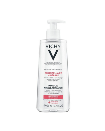 VICHY PURETE THERMALE MINERAL MICELLAR WATER ΓΙΑ ΕΥΑΙΣΘΗΤΗ ΕΠΙΔΕΡΜΙΔΑ 400ML