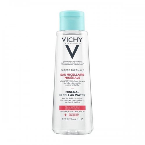 VICHY PURETE THERMALE MINERAL MICELLAR WATER ΓΙΑ ΕΥΑΙΣΘΗΤΗ ΕΠΙΔΕΡΜΙΔΑ 200ML