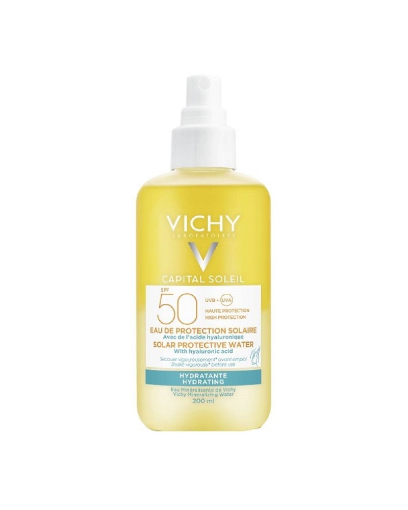 VICHY CAPITAL SOLEIL SOLAR PROTECTIVE WATER HYDRATING SPF50 200ML