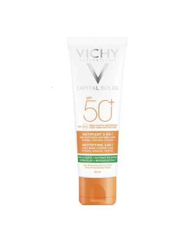 VICHY CAPITAL SOLEIL MATTIFYING 3IN1 SPF50+ 50ML