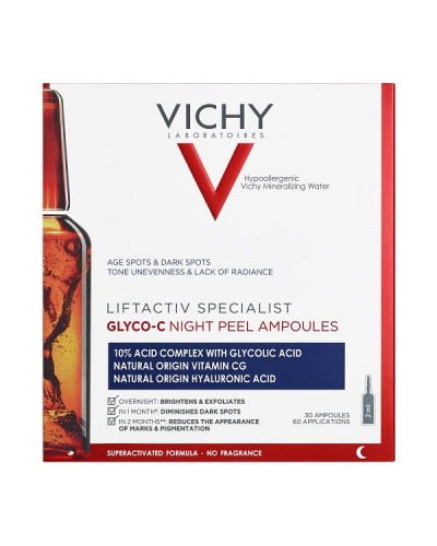 VICHY LIFTACTIV SPECIALIST GLYCO-C NIGHT PEEL AMPOULES 2ML X 30AMPS