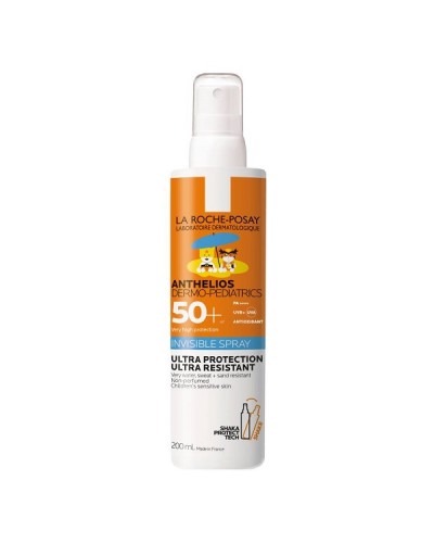 LA ROCHE POSAY ANTHELIOS DERMO-PEDIATRICS INVISIBLE SPRAY SPF50+ 200ML